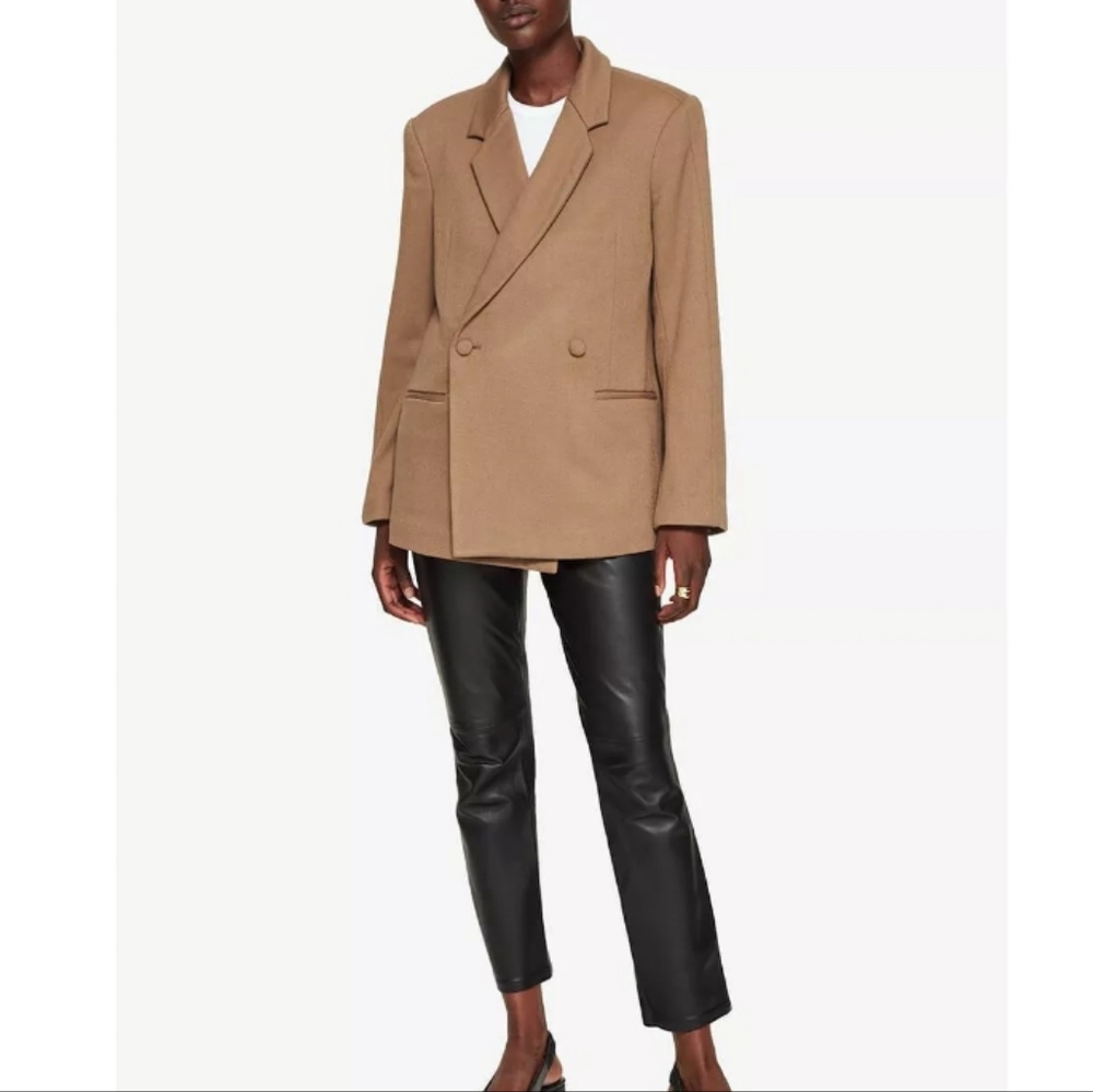 ANINE BING KAIA BLAZER IN CAMEL
